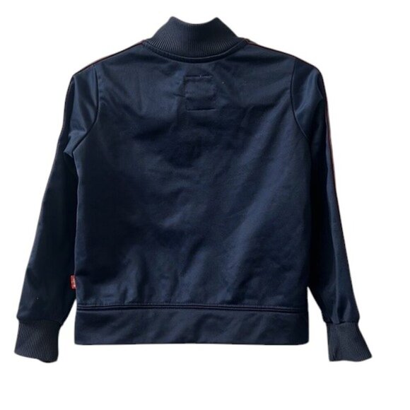 Vintage Levi's Boy's 3T Navy Full Zip Spellout Jacket - Picture 7 of 11